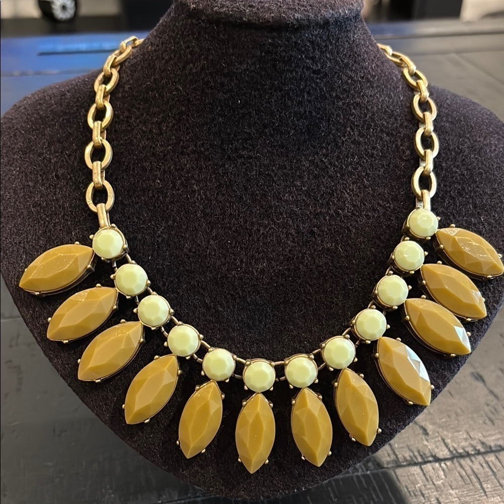 J. Crew Boho Preppy Office Casual Statement Necklace​​​